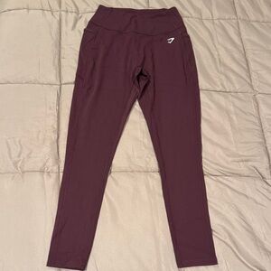 Gymshark Maroon Leggings